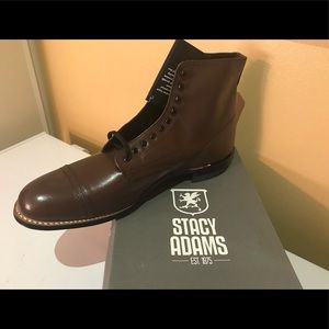 Stacy Adams brown leather Both pair for $100